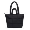 Black Puffer Square Tote Bag & Handbag 2 in 1 Black Puffer Square Tote Bag & Handbag 2 in 1