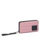 DSC00396 Pink Quilted Wristlet Wallet
