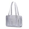 Japanese Style School Metallic Silver Tote Bag