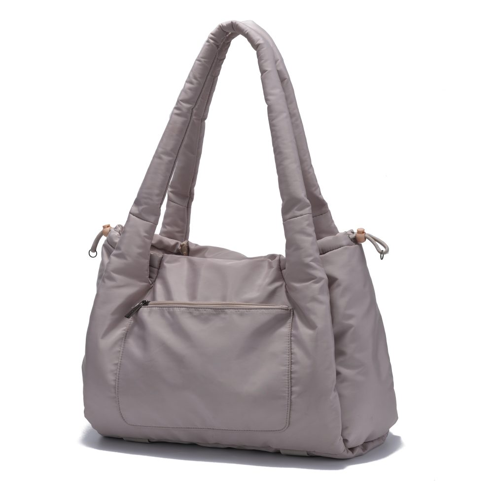 DSC00489 Pink Lightweight Puffy Tote Bag