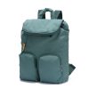 Teal Nylon Casual Backpack