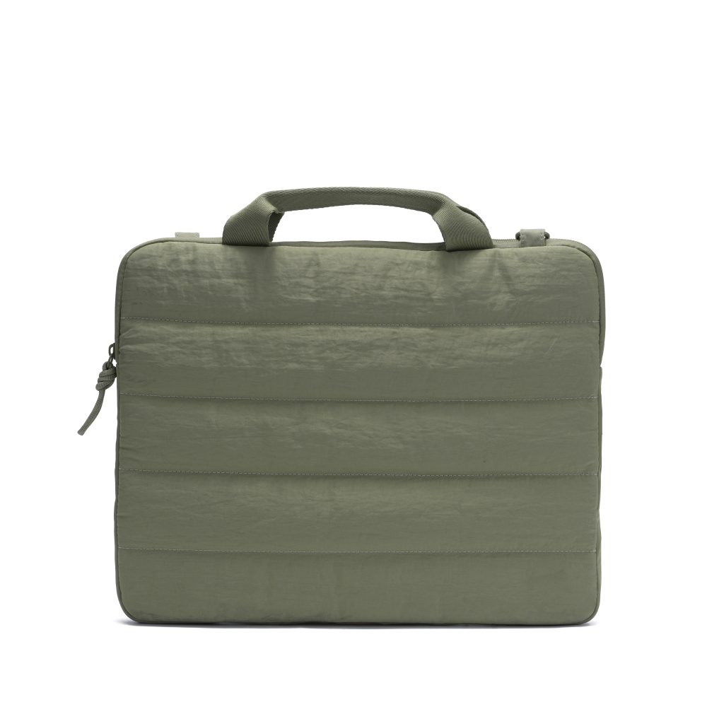 Olive Green Puffer Laptop Sleeve Olive Green Puffer Laptop Sleeve