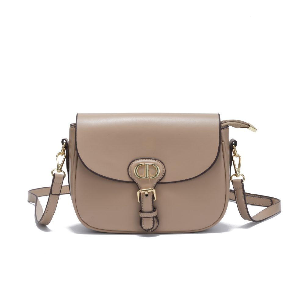 Taupe Flap Saddle Bag Taupe Flap Saddle Bag