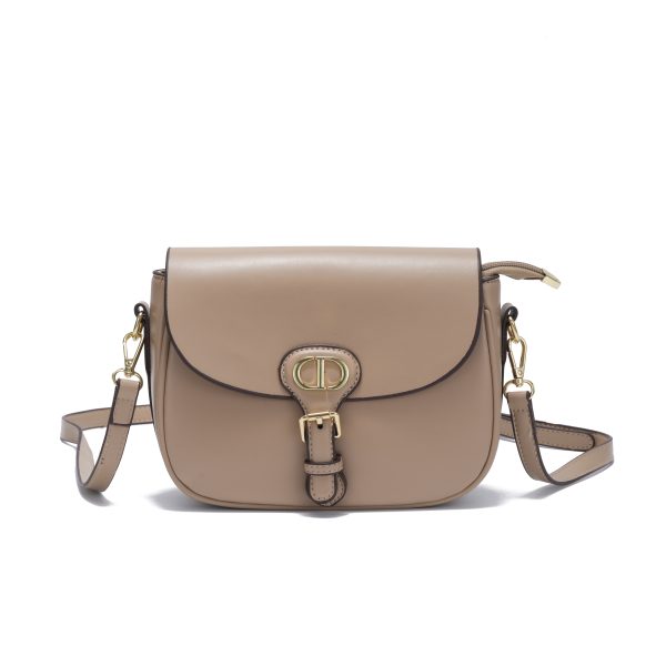 Taupe Flap Saddle Bag Taupe Flap Saddle Bag