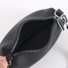 IMG_6102 Black Two Size PU Bucket Bag Set
