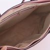 Pink Structured PU Tote Bag