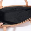 IMG_6202 Tan Zip Top PVC Tote Bag