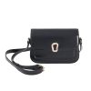 IMG_6208 Black Flap PU Crossbody Bag