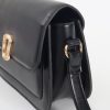 IMG_6213 Black Flap PU Crossbody Bag