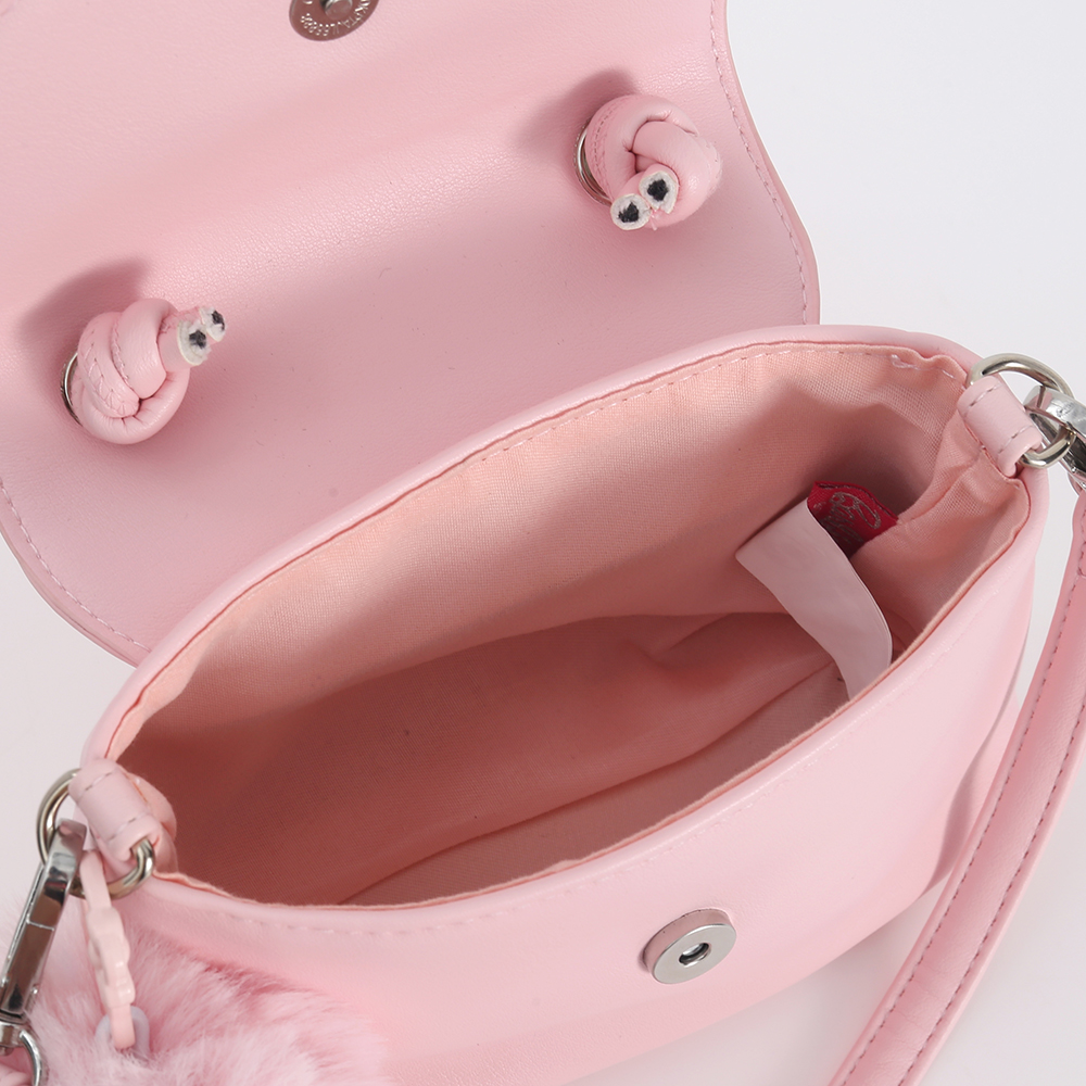 IMG_6267 Pink Mini Top Handle PU Bag