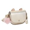 IMG_6271 Cream Cat Ear PVC Crossbody Bag