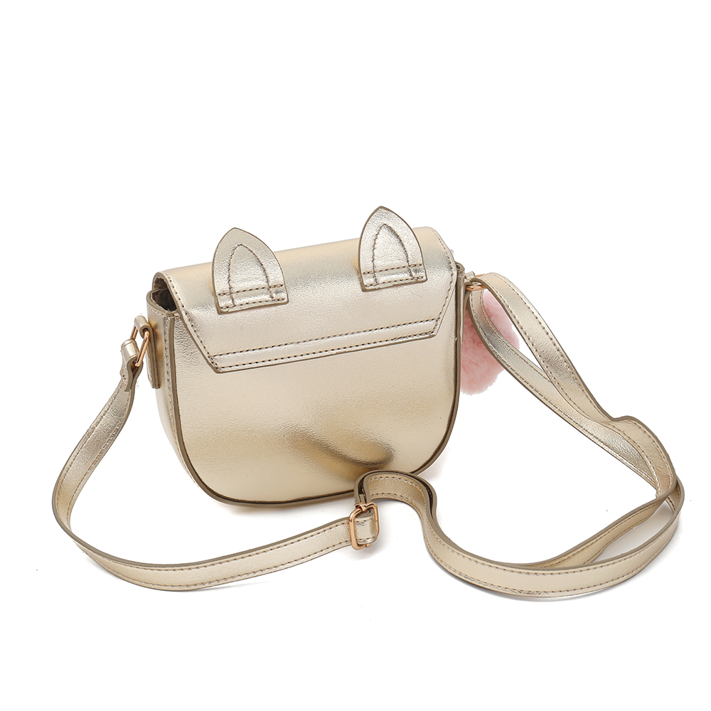 IMG_6274 Cream Cat Ear PVC Crossbody Bag