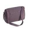 IMG_6295 Purple Multi Pocket Nylon Shoulder Bag