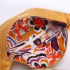 Ochre Contrast Strap Canvas Waist Bag