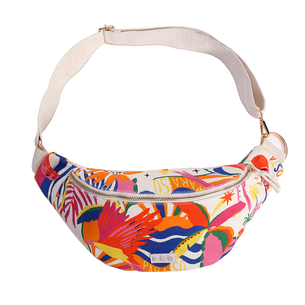 IMG_8029 Multi Color Printed Waist Bag Group