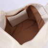 IMG_8046 Cream Knot Handle Velvet Bucket Bag